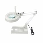 Tabletop Magnifier Lamp with LED Light