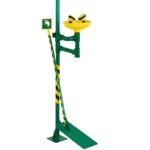 Full Body Shower With Pedal Operated Eye Wash Station - Image 3