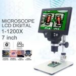 Digital Microscope with 7-Inch LCD (1–1200X Zoom)