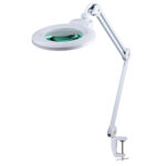ESD Safe Illumination Magnifying Lamp with Glass Lens